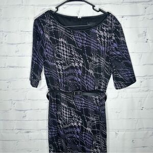 Connected Apparel size 12 purple dress